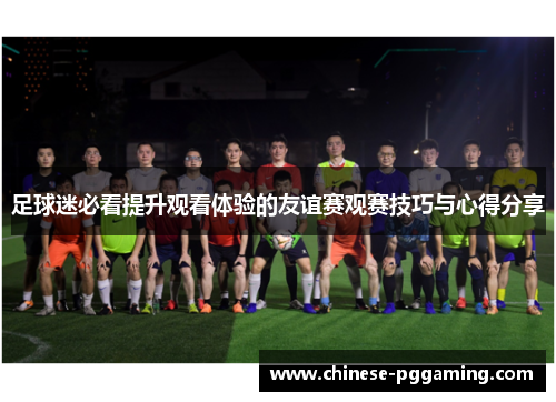 足球迷必看提升观看体验的友谊赛观赛技巧与心得分享